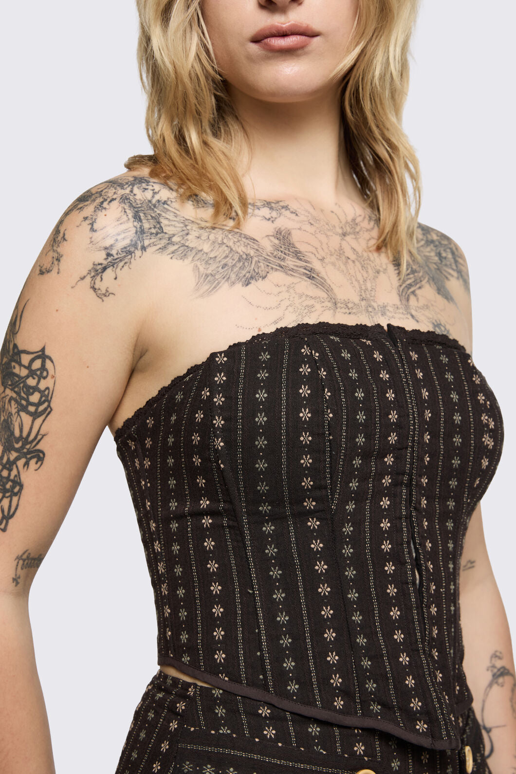 Black Friday - Low Whisper Corset - brown