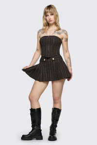 Black Friday - Low Whisper Skort - brown