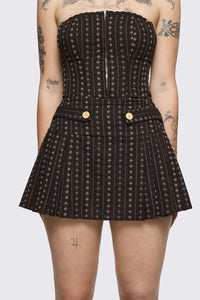 Black Friday - Low Whisper Skort - brown