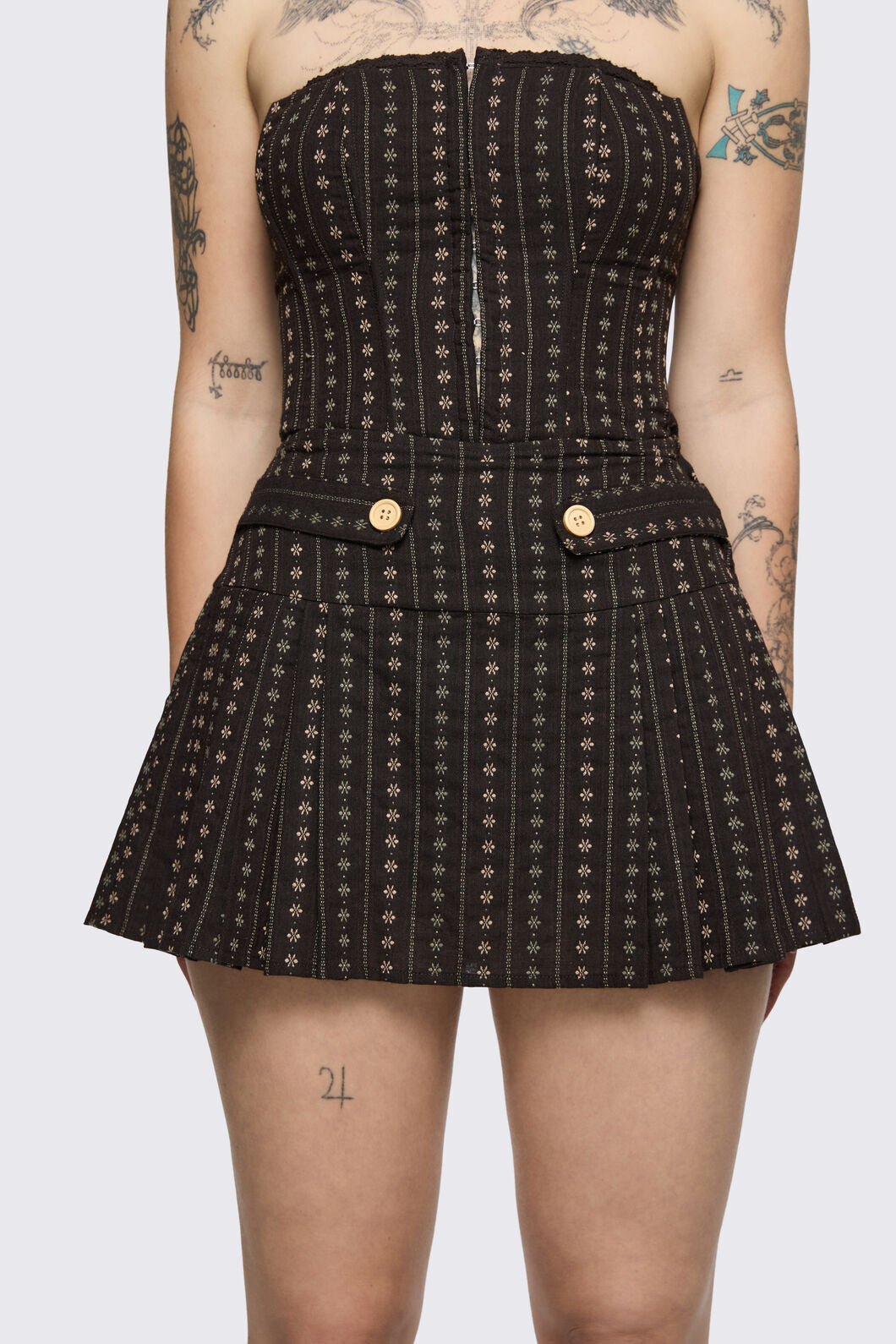 Black Friday - Low Whisper Skort - brown