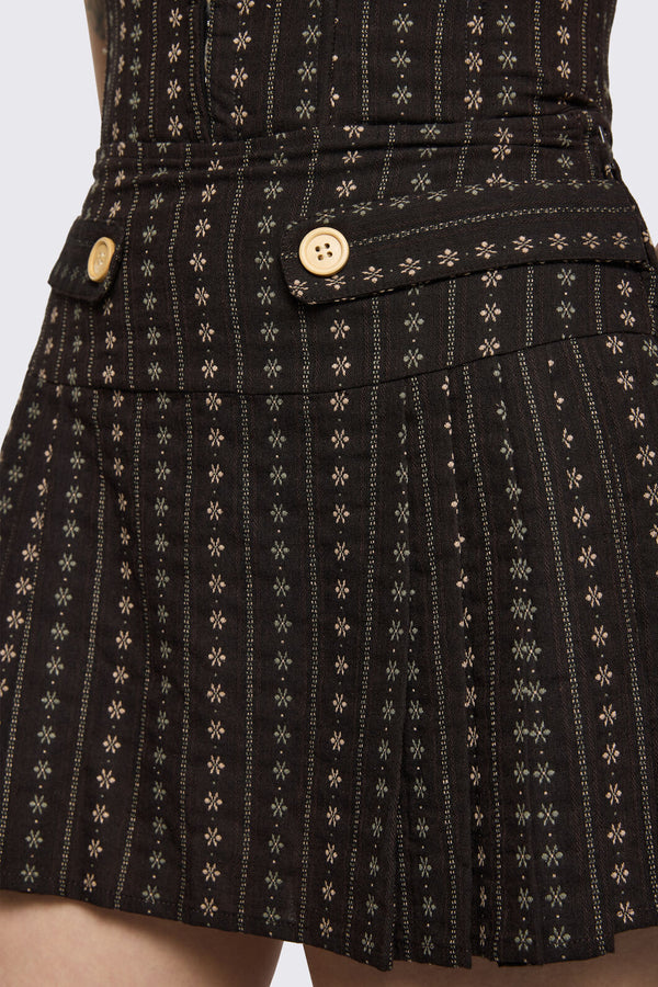 Black Friday - Low Whisper Skort - brown
