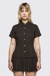 Black Friday - Low Whisper Blouse - brown
