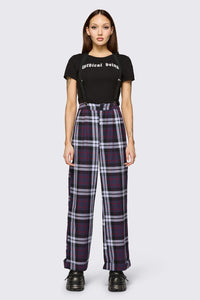 Black Friday - Monstre Tartan Pant - purple