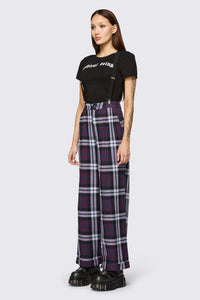 Black Friday - Monstre Tartan Pant - purple