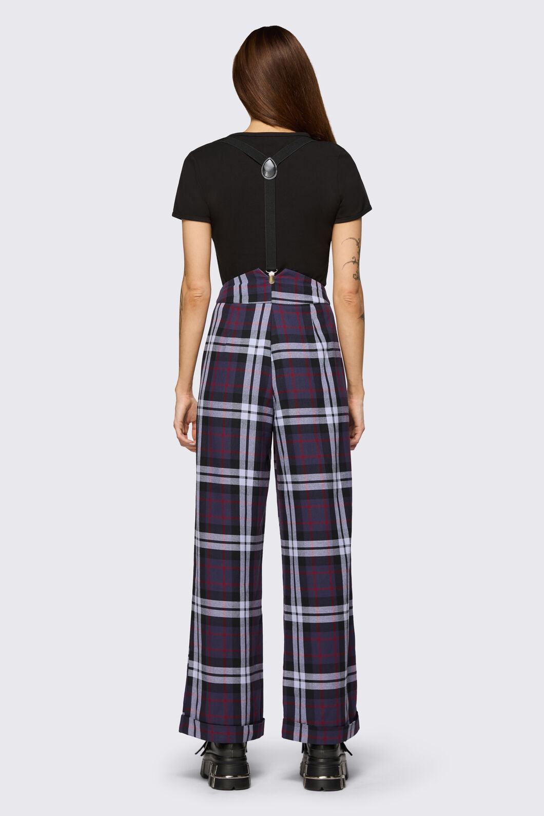 Black Friday - Monstre Tartan Pant - purple