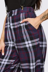 Black Friday - Monstre Tartan Pant - purple