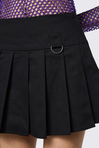 Black Friday - Bang Bang Pleated Skirt - black