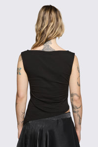 Black Friday - Ascend Eyelet Top - black