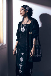 Black Friday - Sunday Motif Dress - black