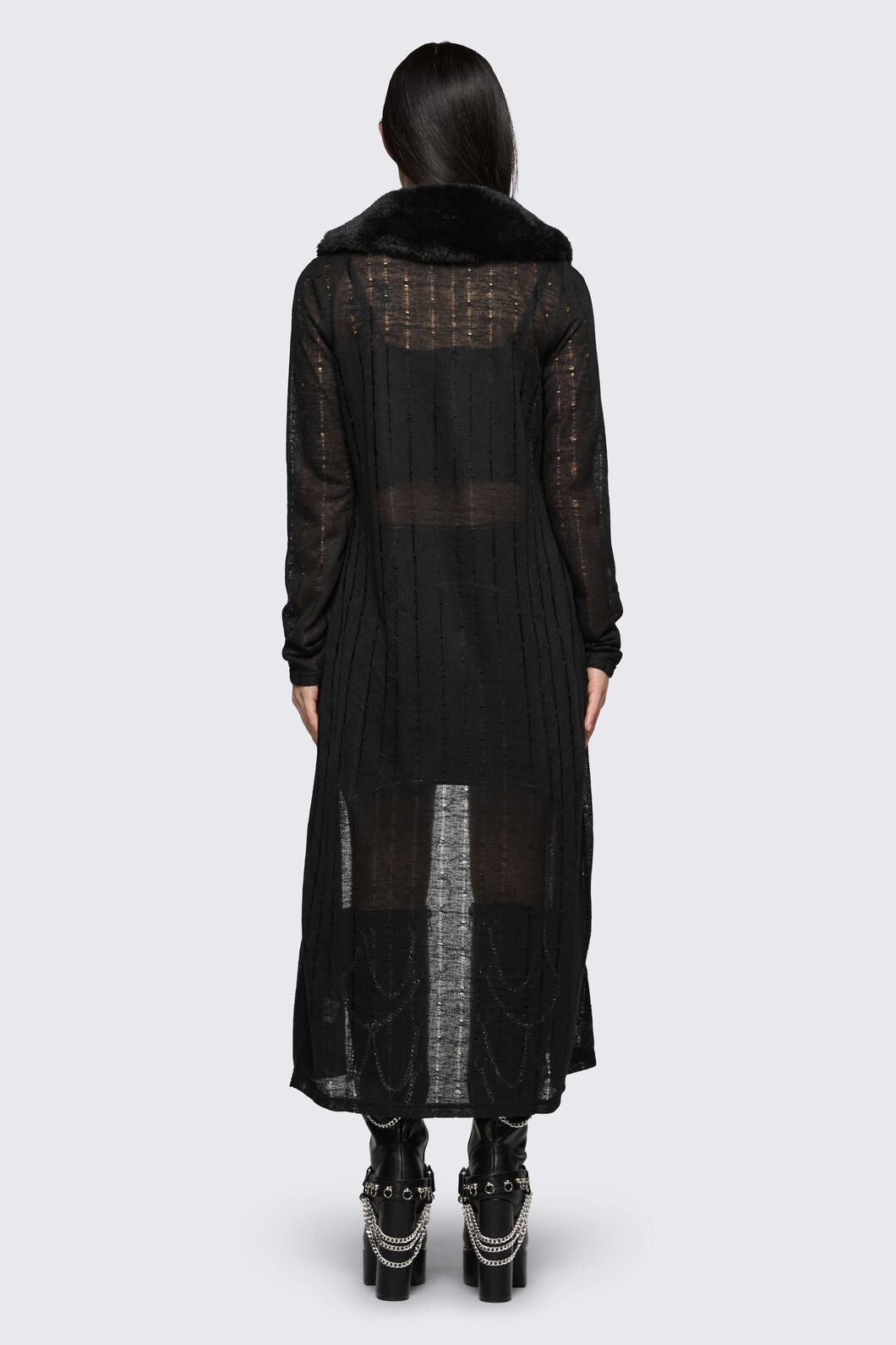 Black Friday - Minister Knit Cloak - black