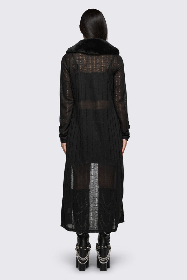 Black Friday - Minister Knit Cloak - black