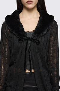 Black Friday - Minister Knit Cloak - black