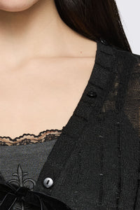Black Friday - Minister Knit Cloak - black