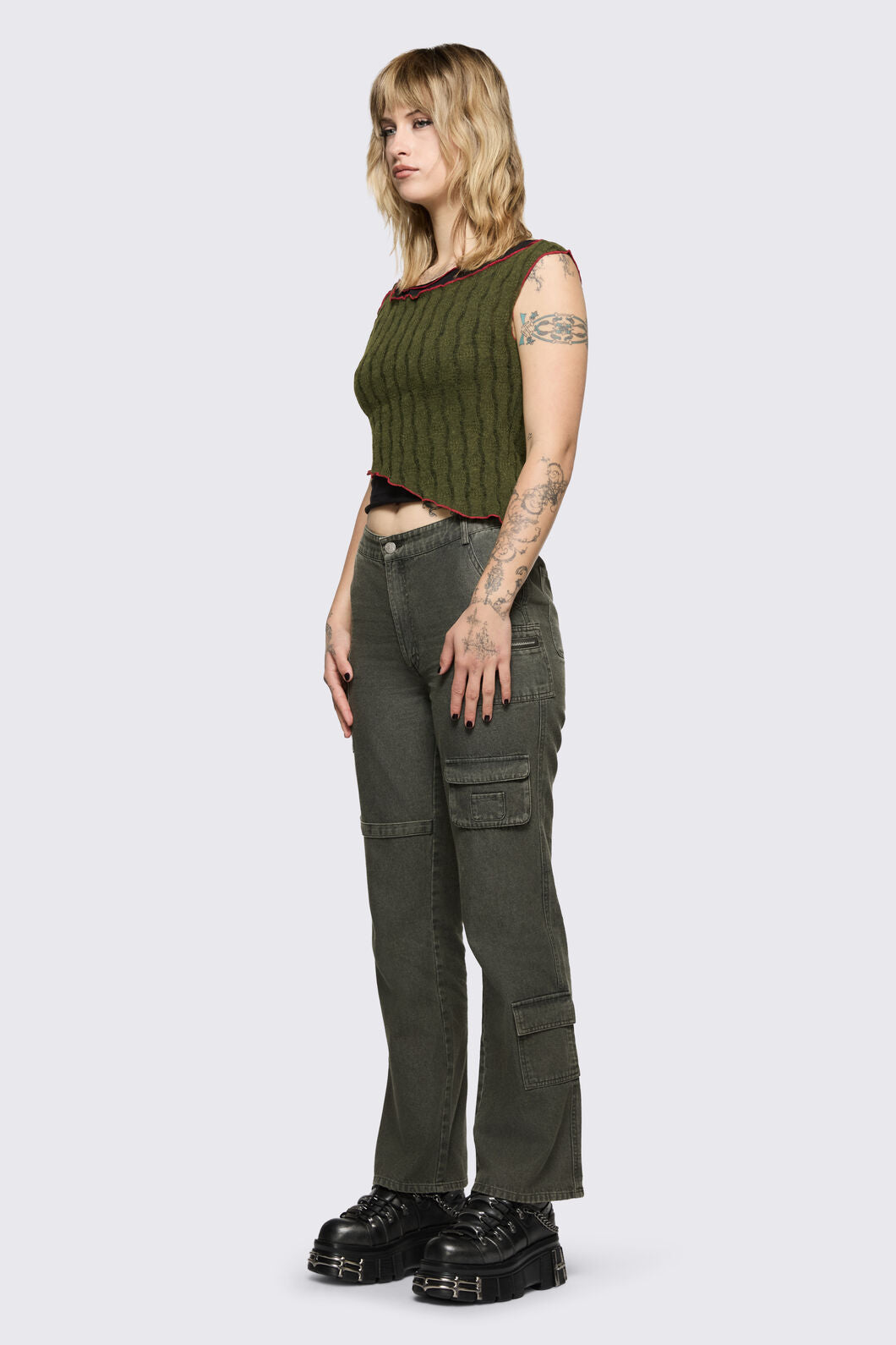 Black Friday - Shelter Cargo Pant - olive