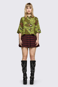 Black Friday - Decay Blouse - olive