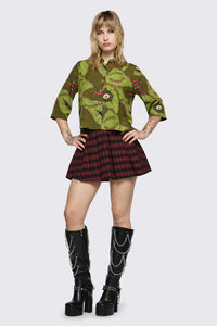 Black Friday - Decay Blouse - olive