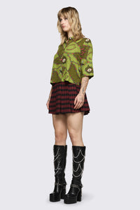 Black Friday - Decay Blouse - olive