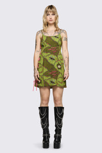 Black Friday - Decay Dress - olive