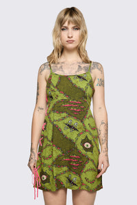Black Friday - Decay Dress - olive
