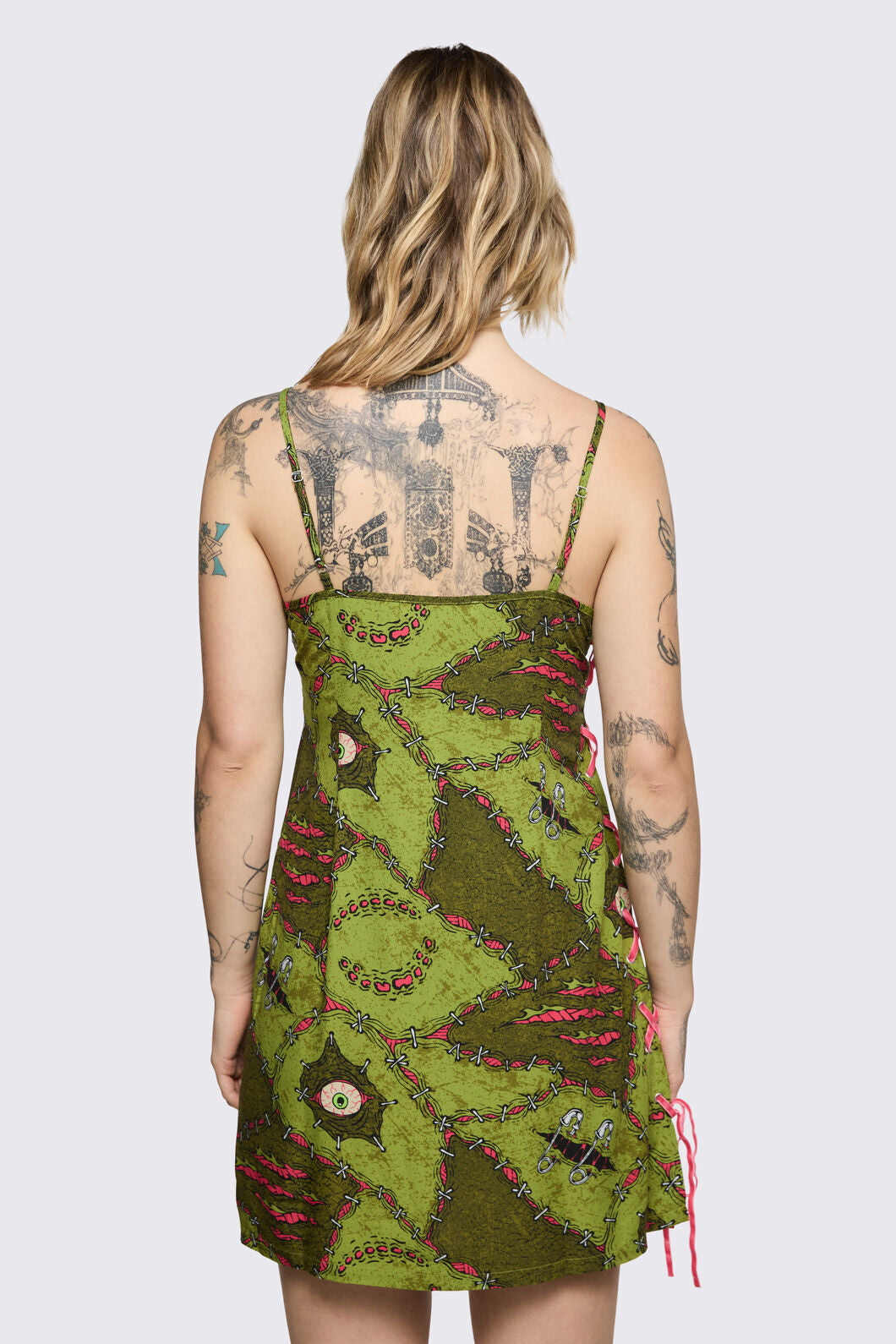 Black Friday - Decay Dress - olive