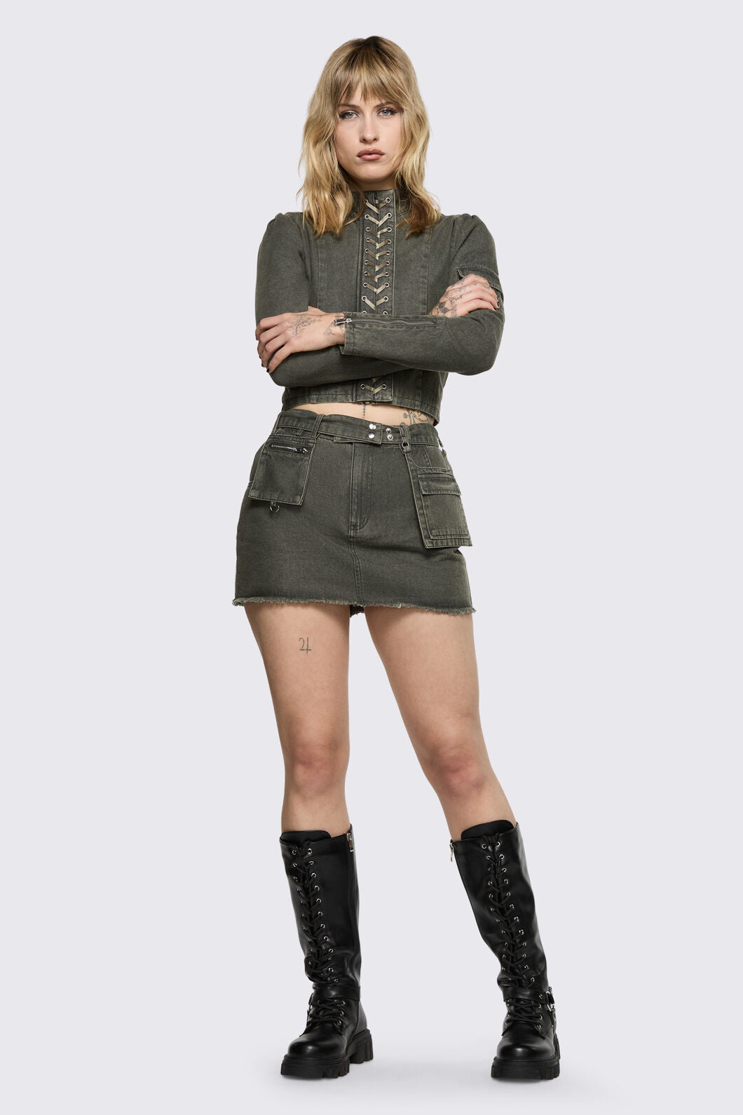 Black Friday - Shelter Skort - olive
