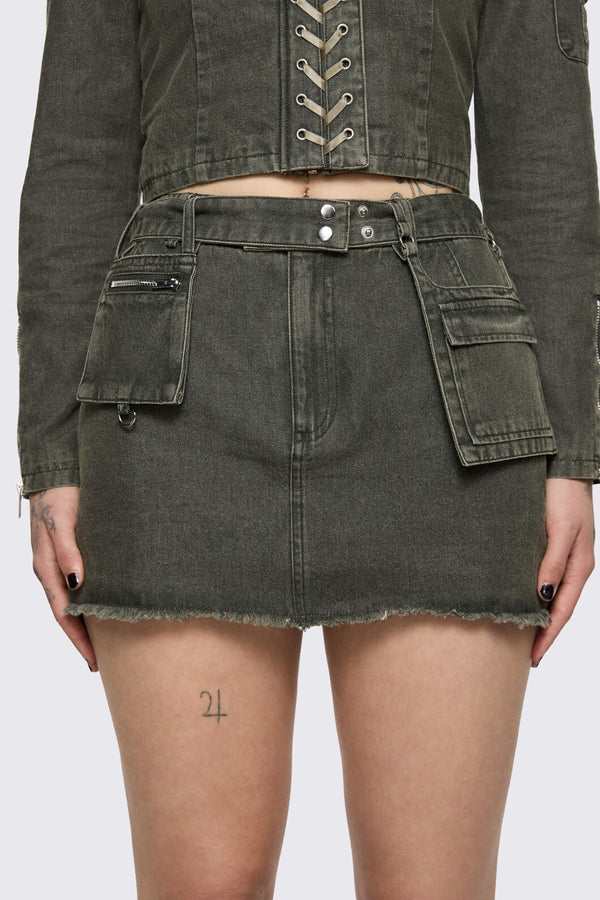 Black Friday - Shelter Skort - olive