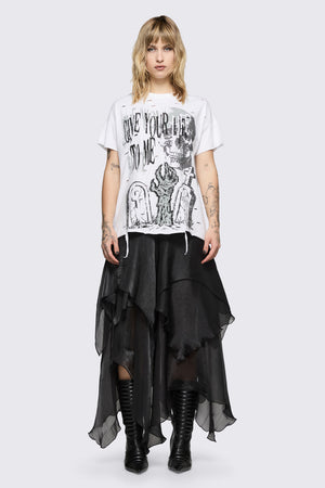 Black Friday - Decay Tee - white