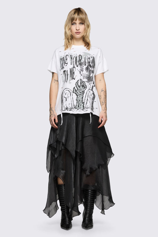 Black Friday - Decay Tee - white