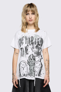 Black Friday - Decay Tee - white