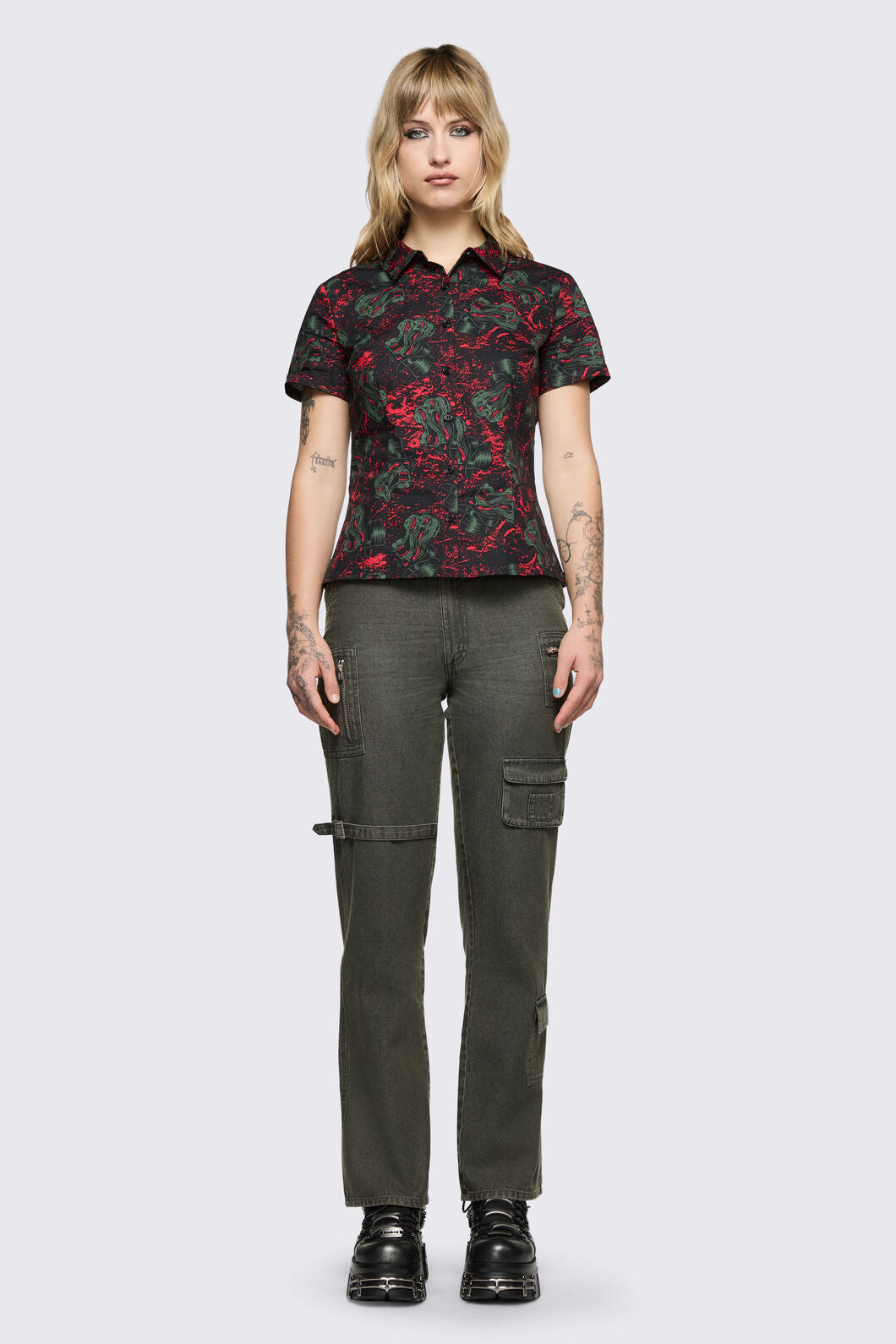 Black Friday - Second Death Blouse - multi