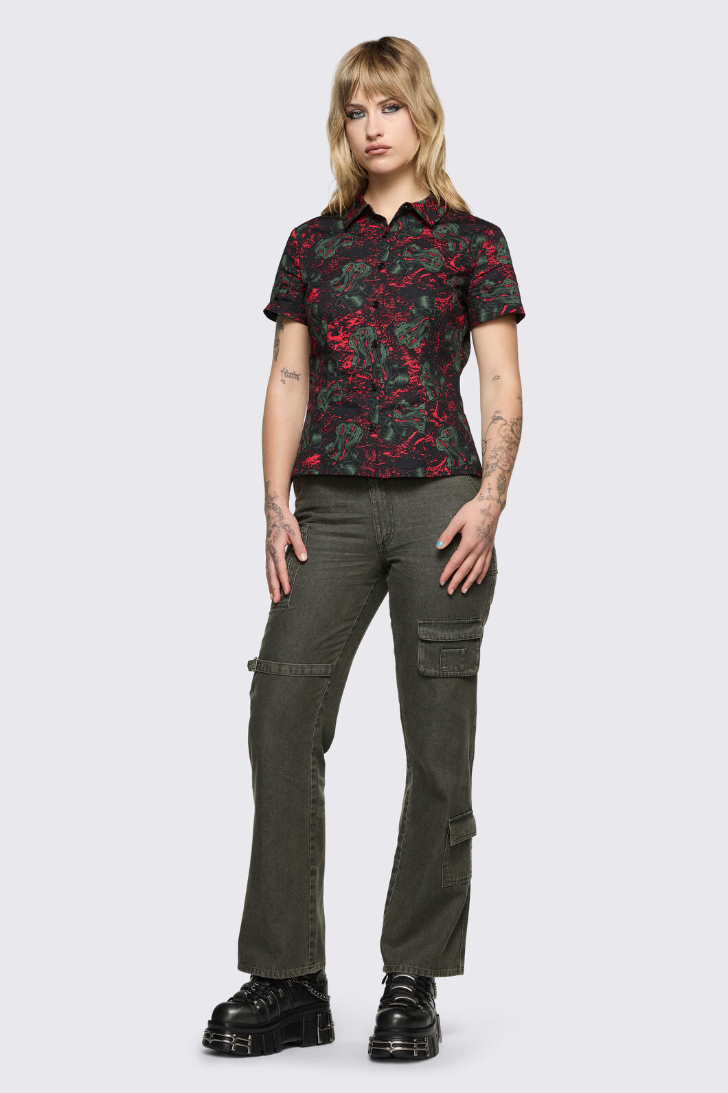 Black Friday - Second Death Blouse - multi