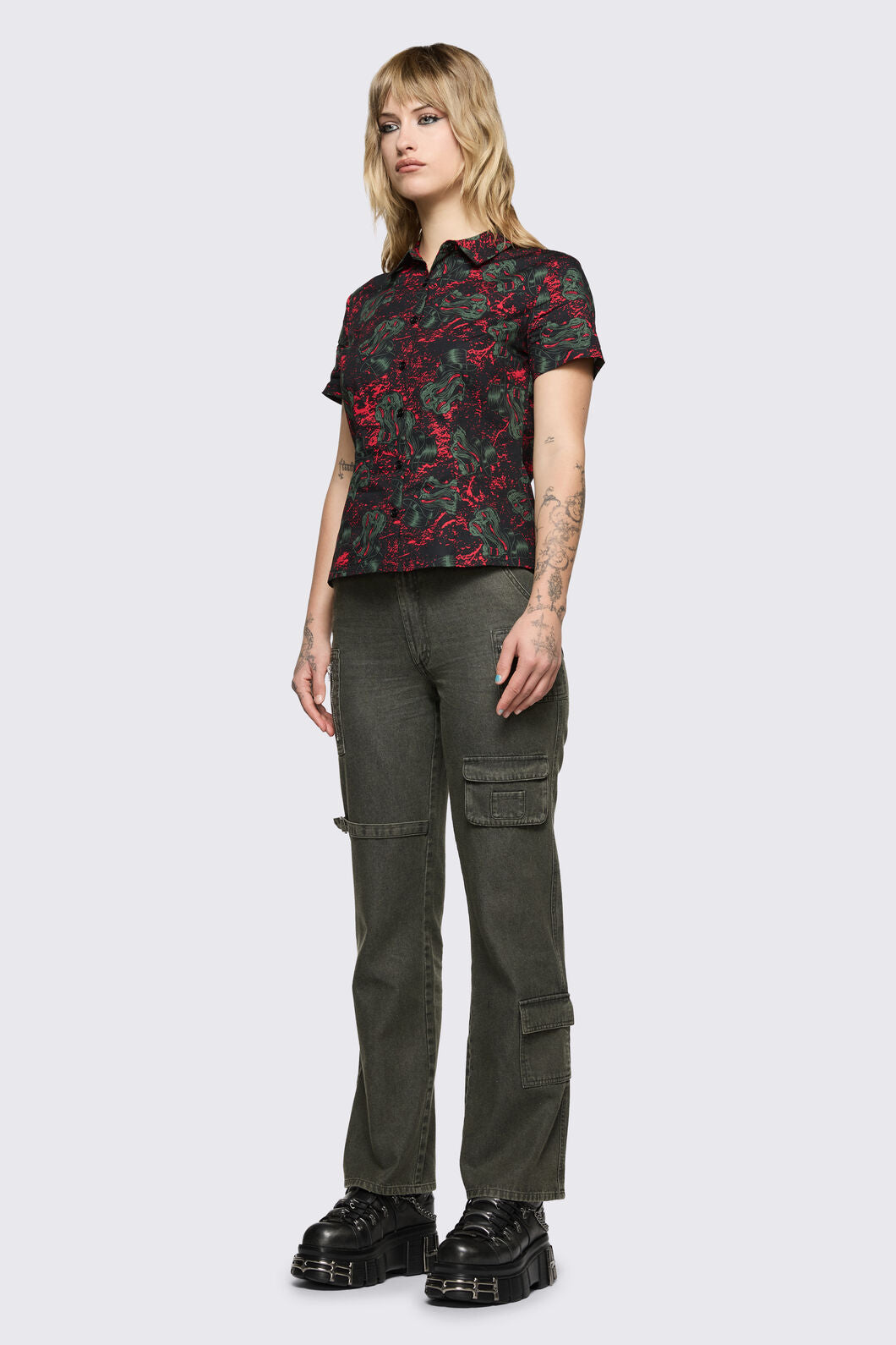 Black Friday - Second Death Blouse - multi