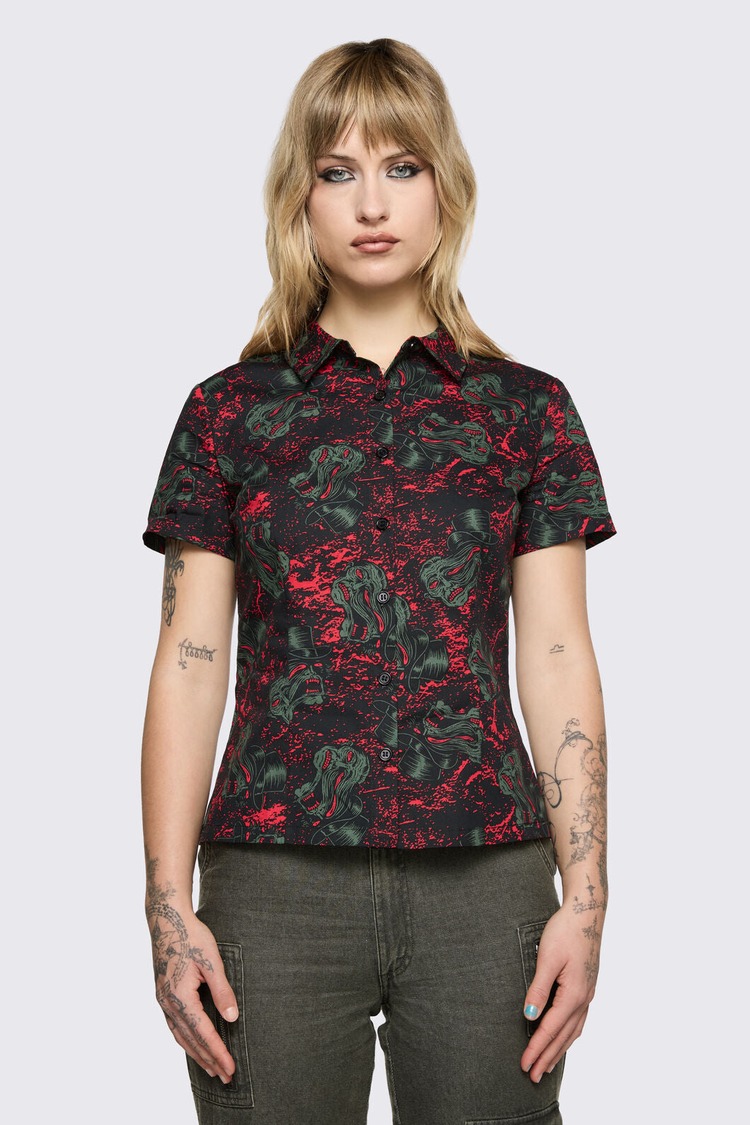 Black Friday - Second Death Blouse - multi