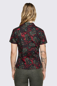 Black Friday - Second Death Blouse - multi