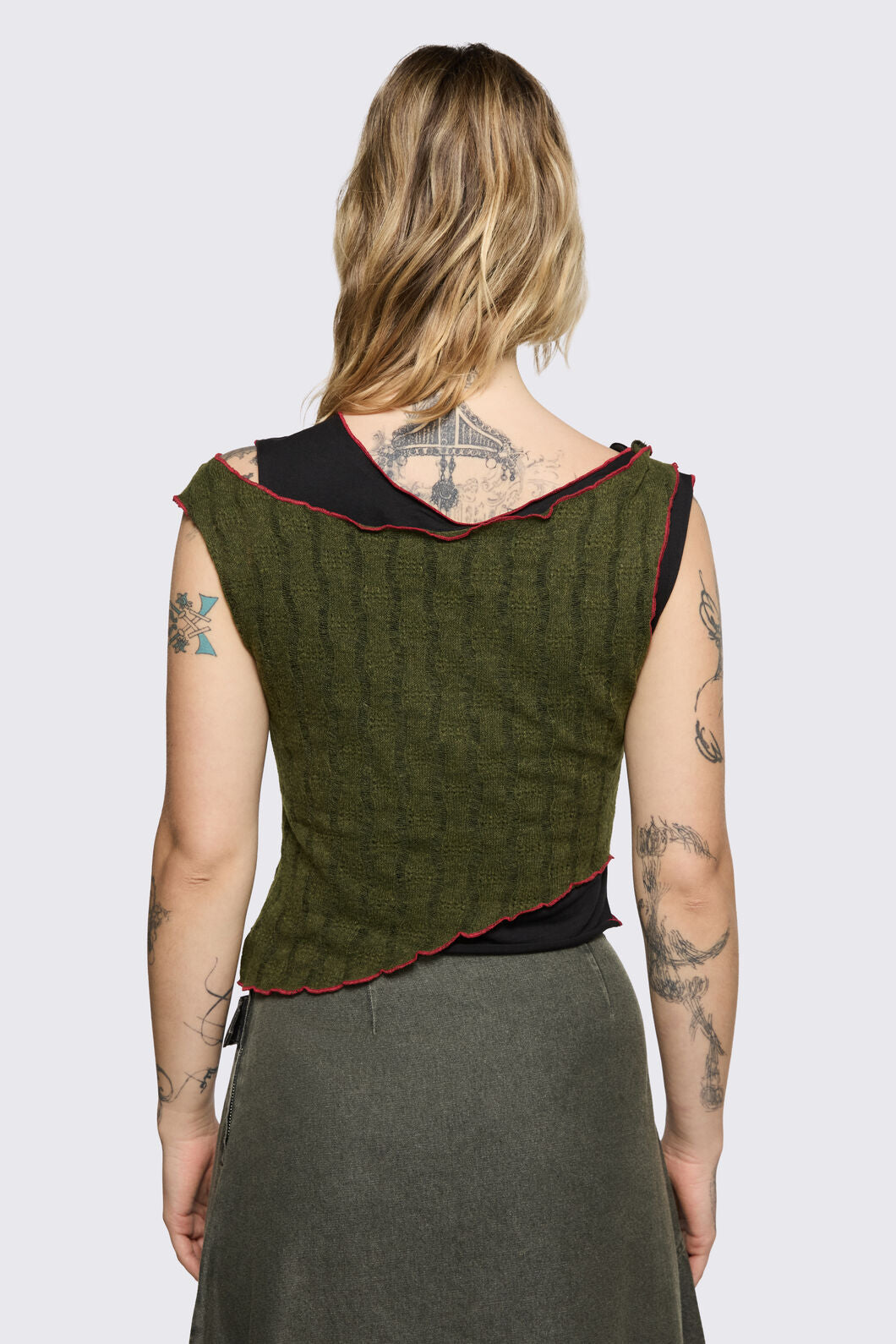 Black Friday - Outbreak Top - black-olive