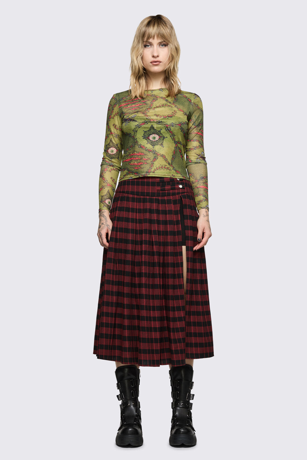 Black Friday - Living Midi Skort - multi