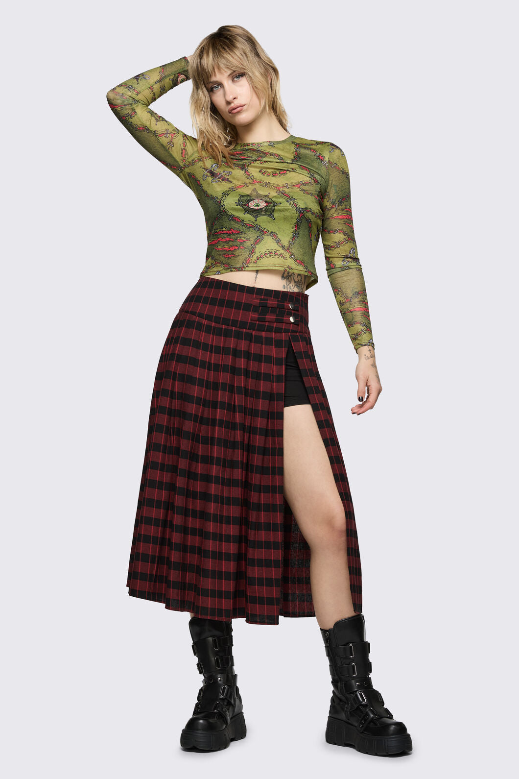 Black Friday - Living Midi Skort - multi