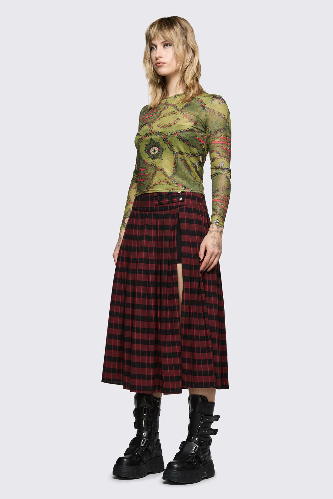 Black Friday - Living Midi Skort - multi
