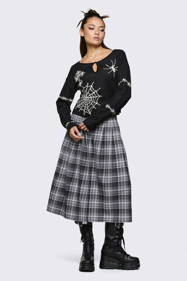 Black Friday - Spritely Graphic Knit Jumper - black