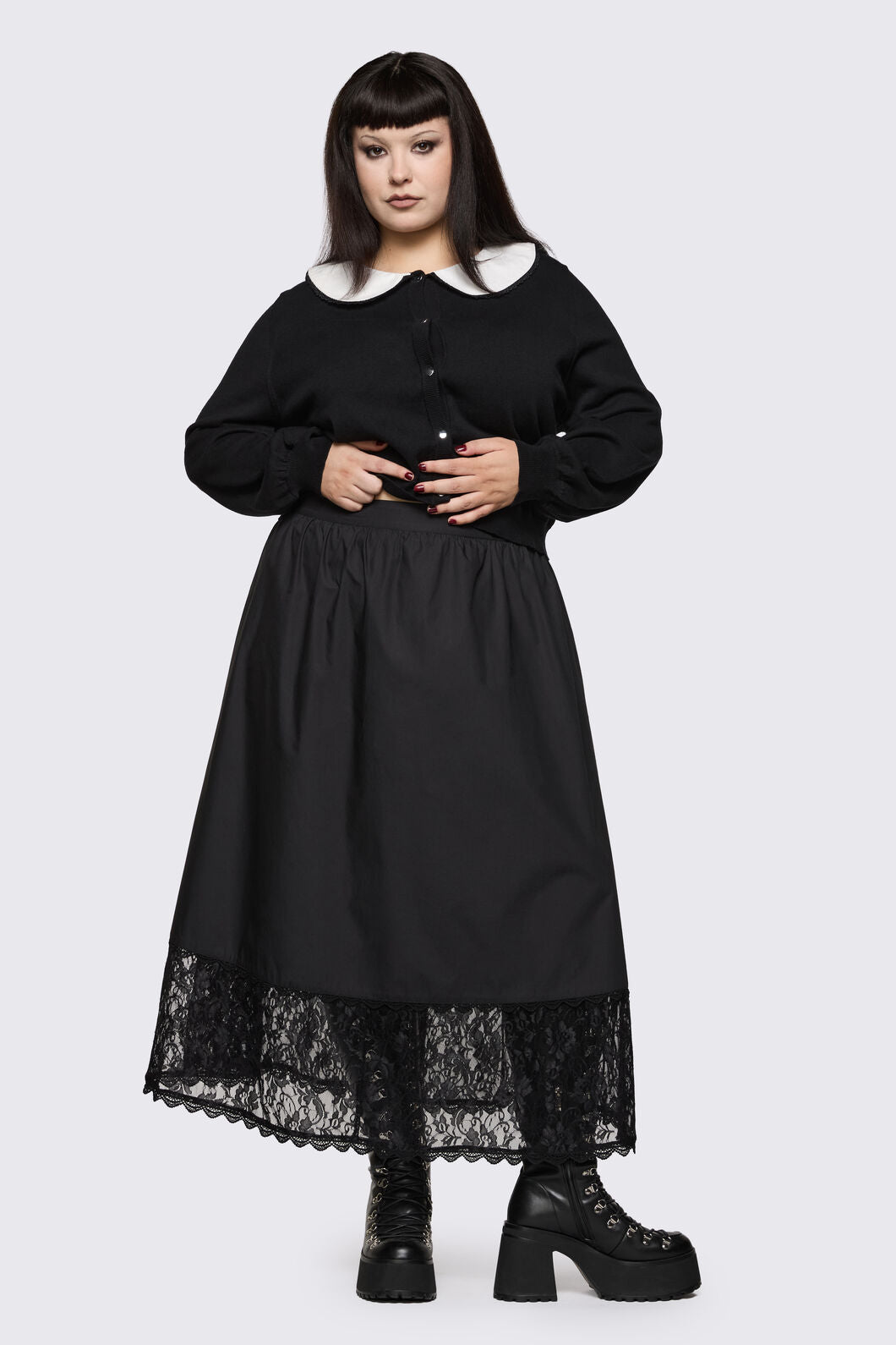 Black Friday - Curve Hot Issue Cardigan - black