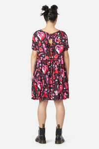 Dangerfield - Devil Dance Party Dress - black