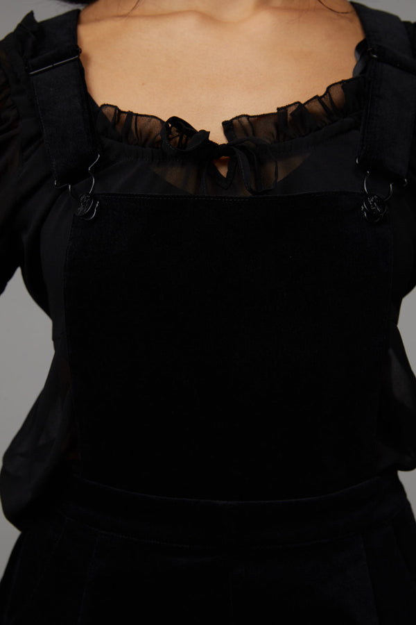 Black Friday - Ring Mastress Pinafore - black