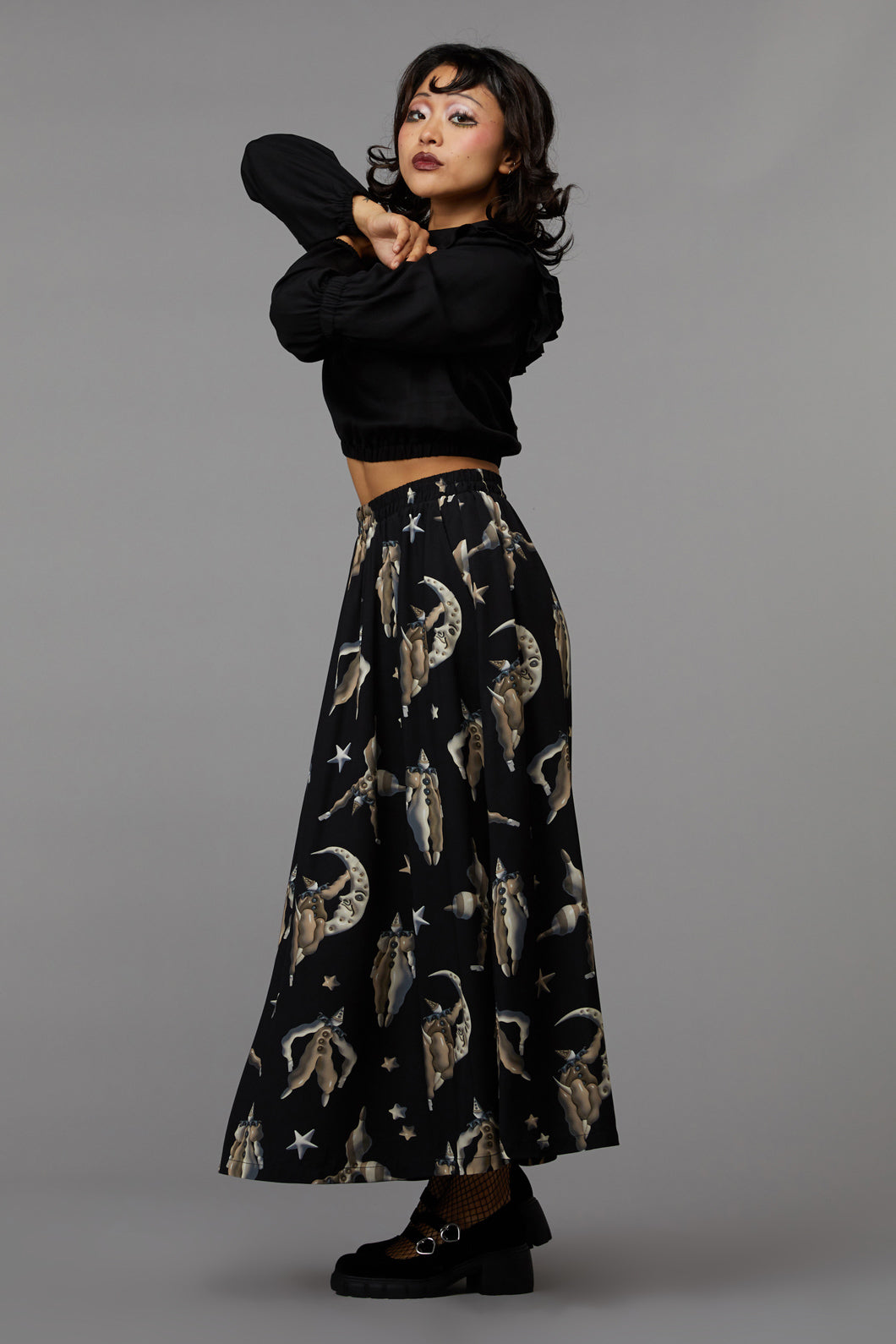 Black Friday - Pierrot Skirt - black