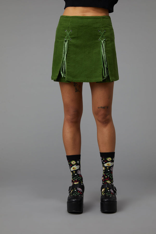 Black Friday - Contortionist Skirt - green