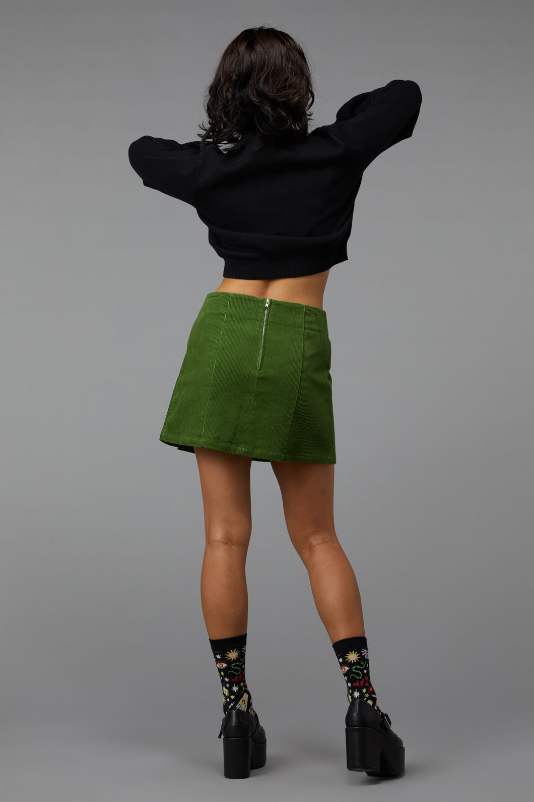 Black Friday - Contortionist Skirt - green