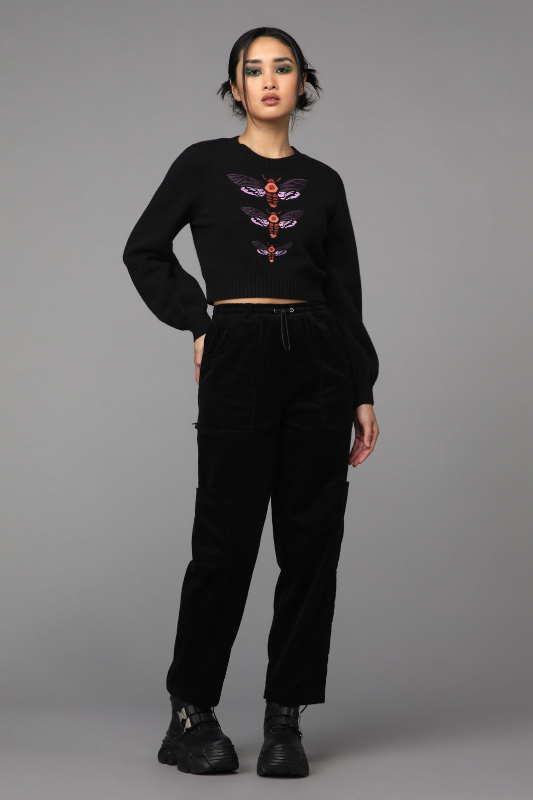 Black Friday - Moth Knit - black