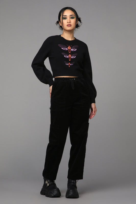 Black Friday - Moth Knit - black