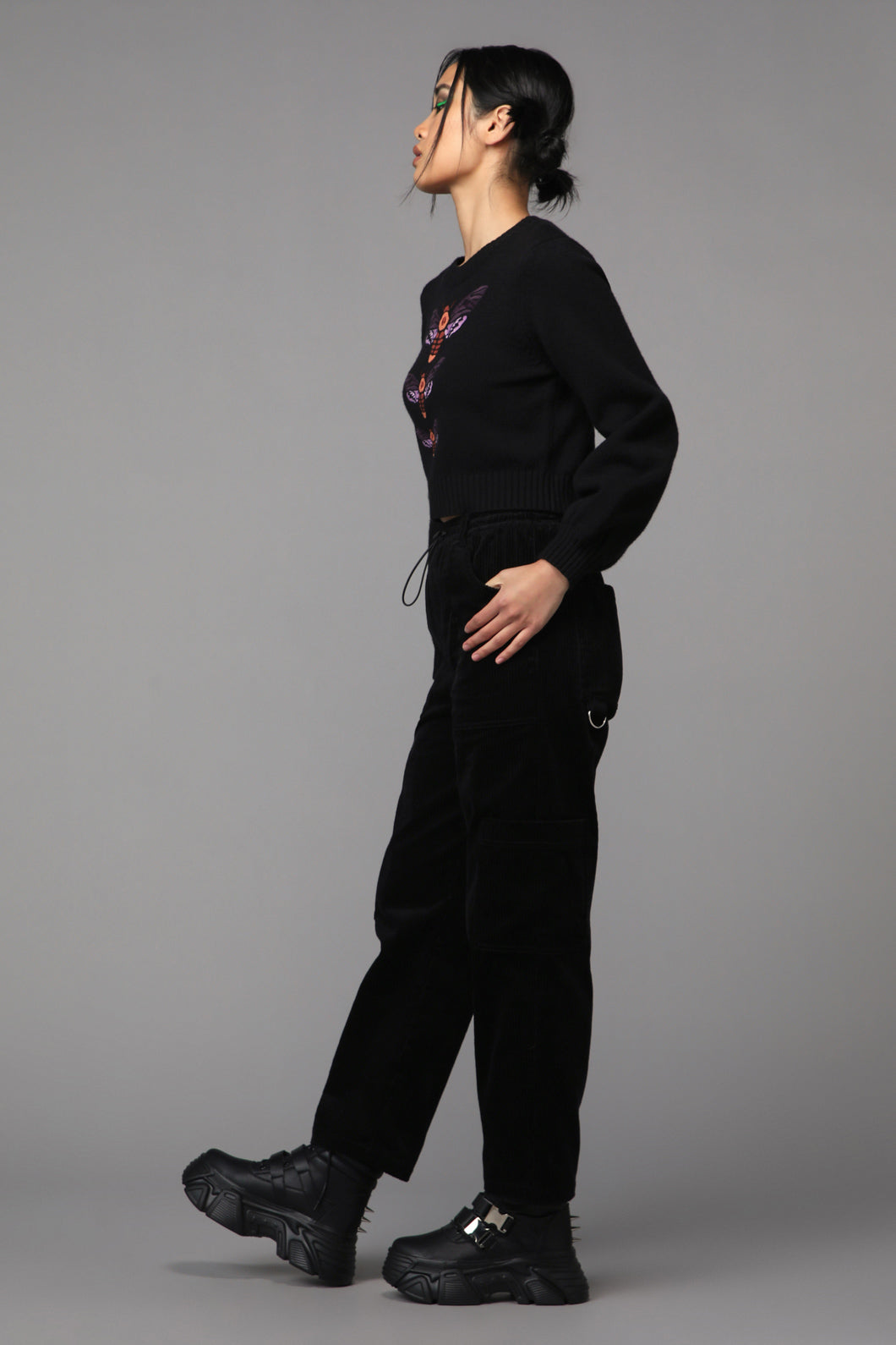 Black Friday - Moth Knit - black