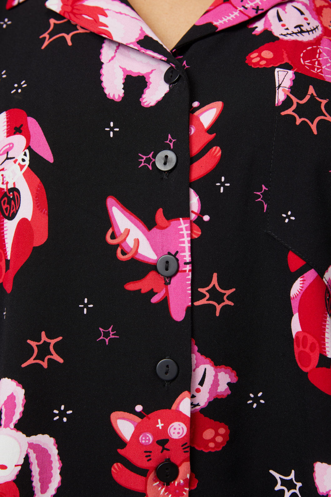 Black Friday - Stay Creepy Blouse - black