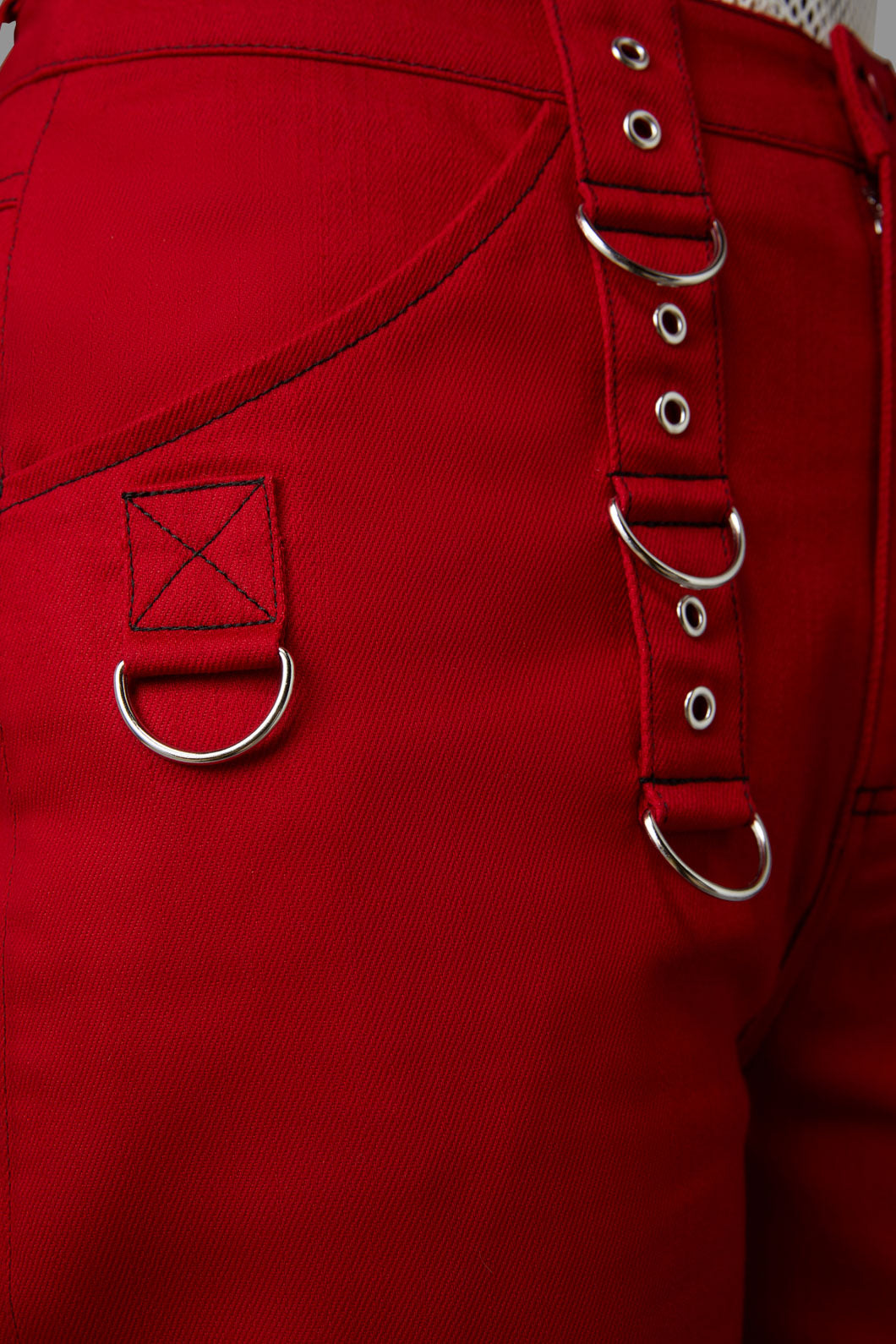 Black Friday - Occultist Cargo Pant - red